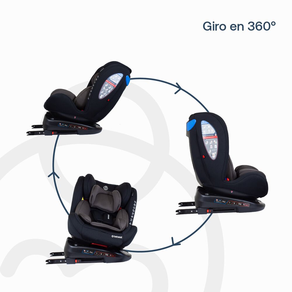 Silla De Auto Convertible 360 Onefix Grey image number 6.0