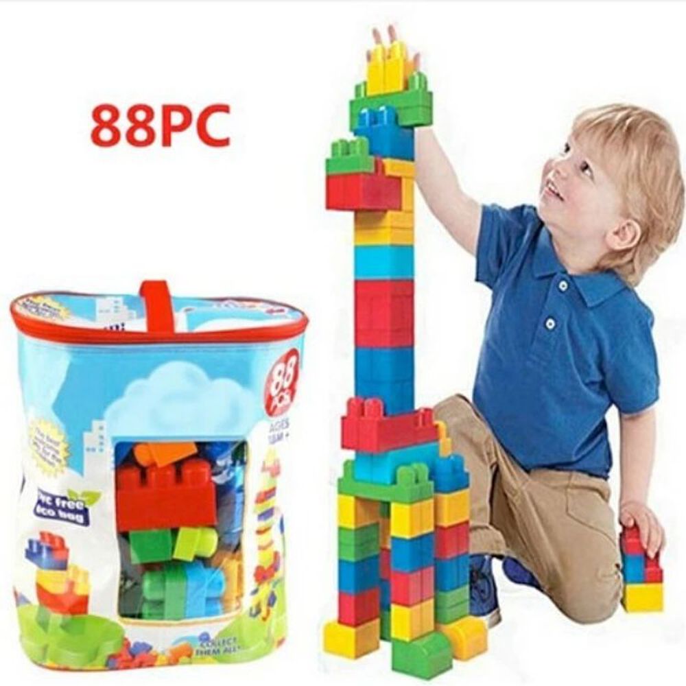 Bloks Juego De Construcción Multicolor 88 Piezas Deluxe image number 2.0