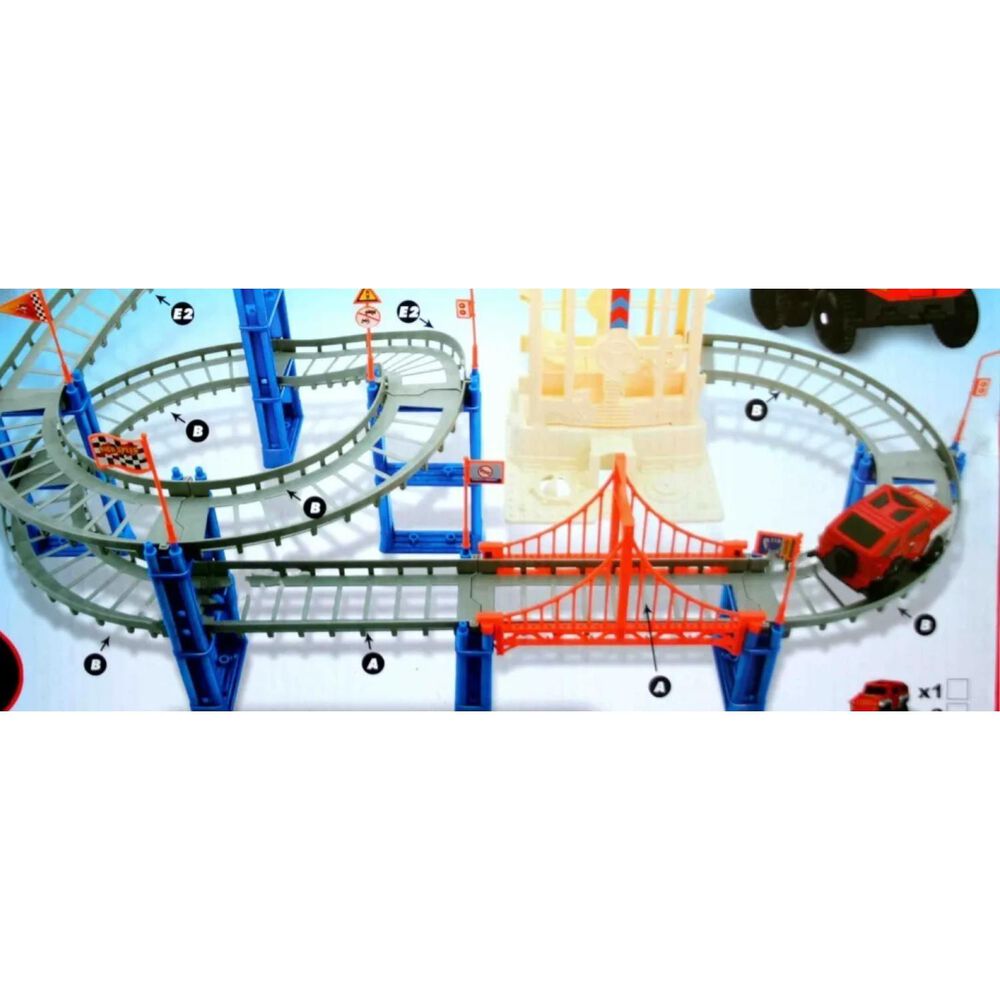 Juguete Pista Magica Con Auto Accesorios 40 Piezas Infantil image number 2.0
