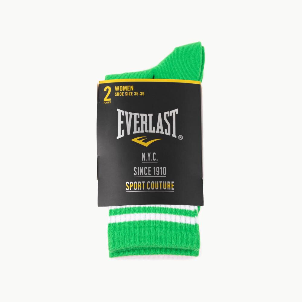 Calcetines Mujer Long Sport Everlast / 2 Pares image number 1.0