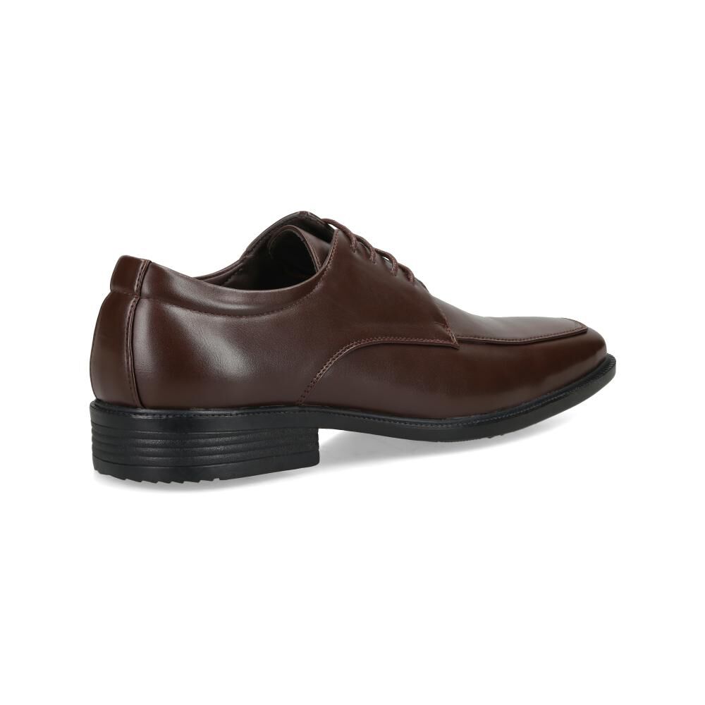 Zapato De Vestir Hombre Az Black Brown image number 3.0