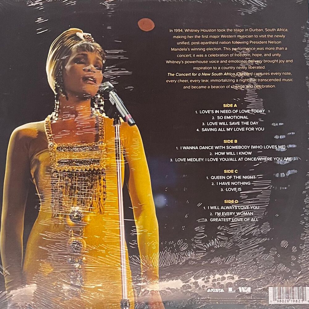 Whitney Houston - The Concert For A New South Africa (2lp) | Vinilo image number 1.0