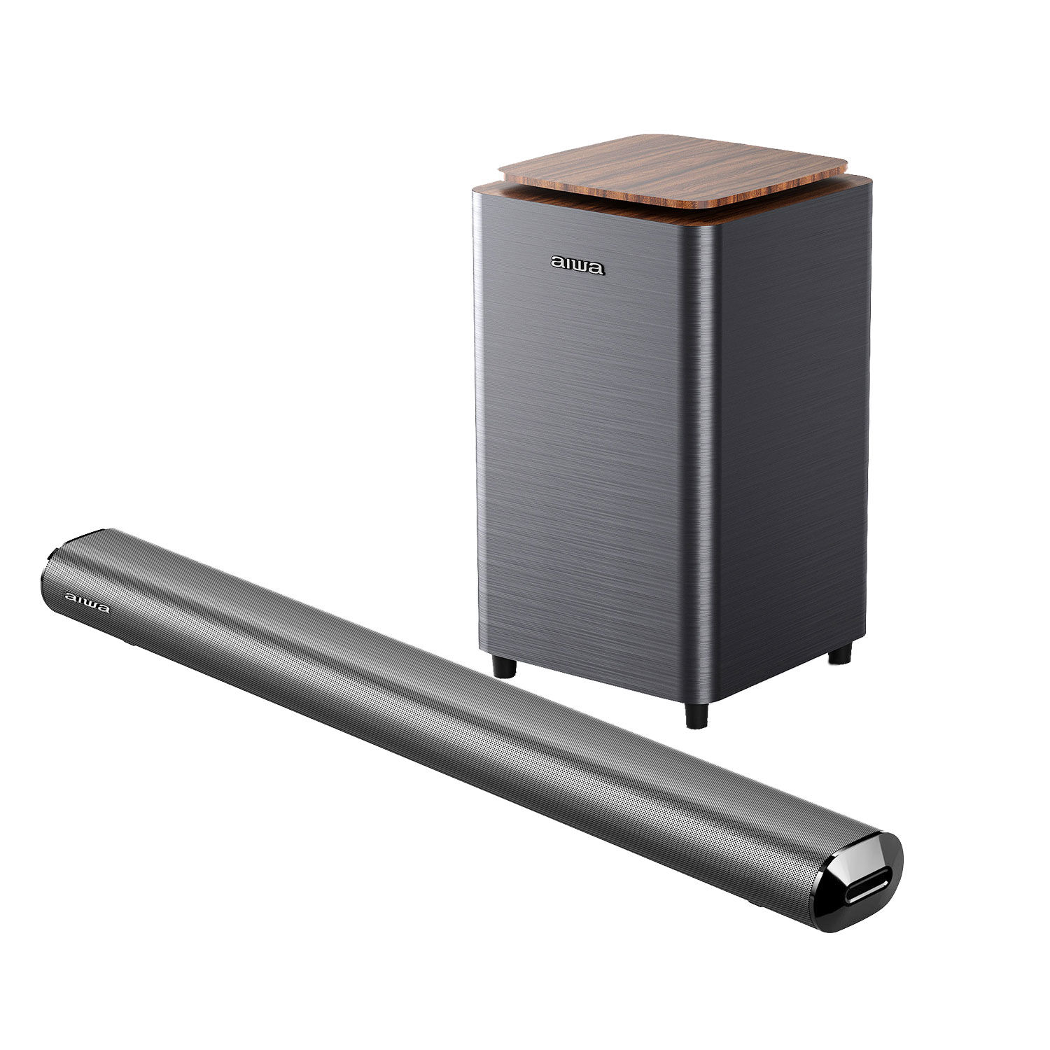 Barra De Sonido Con Subwoofer Inal&aacute;mbrico Wireless 1600w Aiwa Awsbh23ww image number 3.0