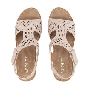 Sandalia Mujer Taupe Kylie Police