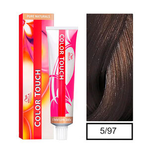 Wella - Tintura Semipermanente Color Touch 5/97 Casta&ntilde;o Claro Cendre Marr&oacute;n 60gr + Per&oacute;xido En Crema De 1,9%