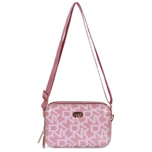 Crossbody Dkny Signature Pink Donna Karan