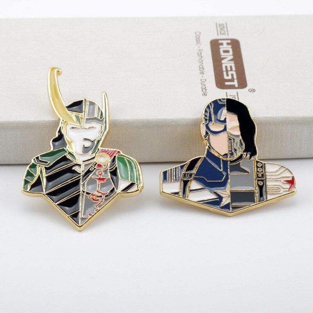 Pin Capitan America y Winter Soldier- Marvel image number 2.0