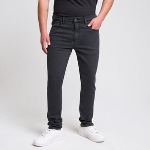Jeans Tiro Medio Slim Hombre Skuad