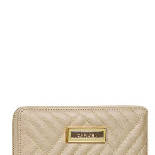 Billetera De Mujer Ava Beige Carven