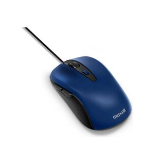 Mouse Alambrico Usb 5 Botones Azul Mowr-105 Maxell