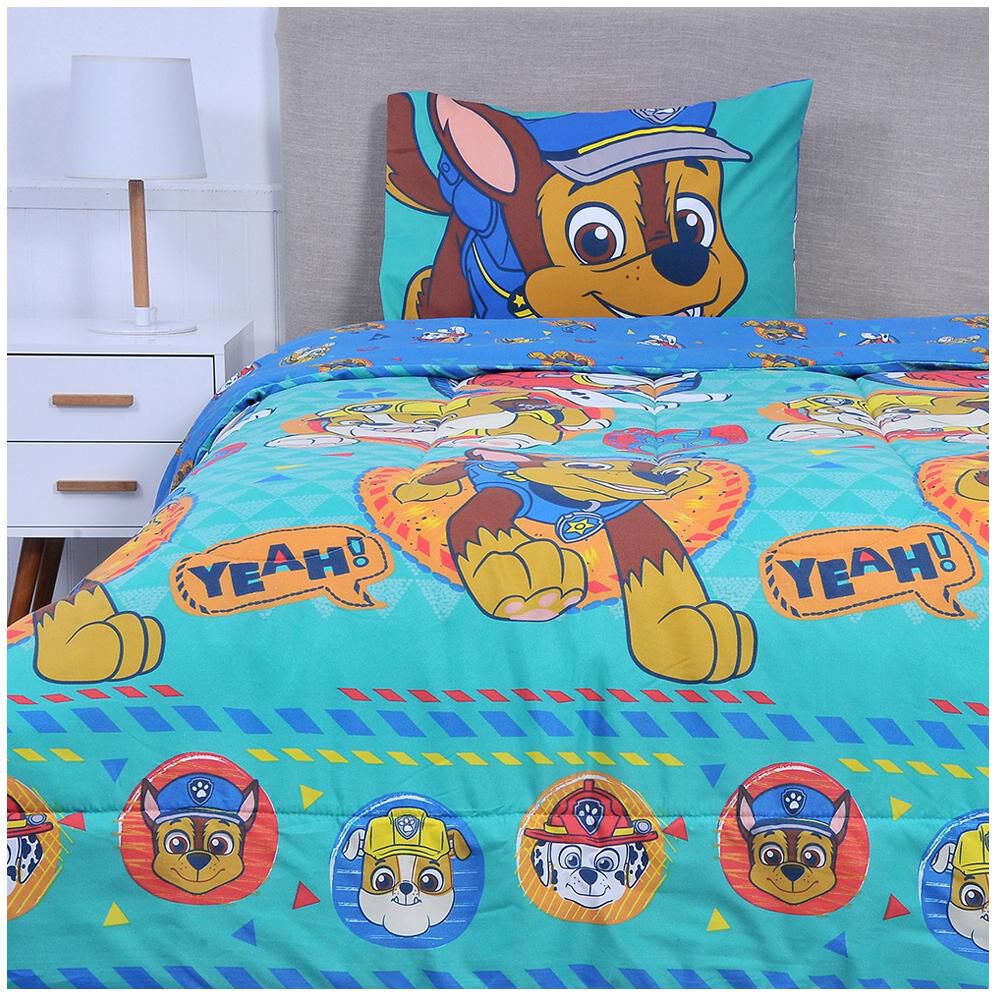 Plumón Infantil Paw Patrol Triángulo Plazas
