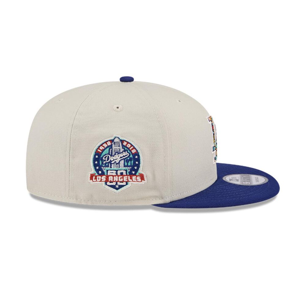 Gorro 9fifty Mlb Los Angeles Dodgers Floral Fill Light Beige image number 3.0