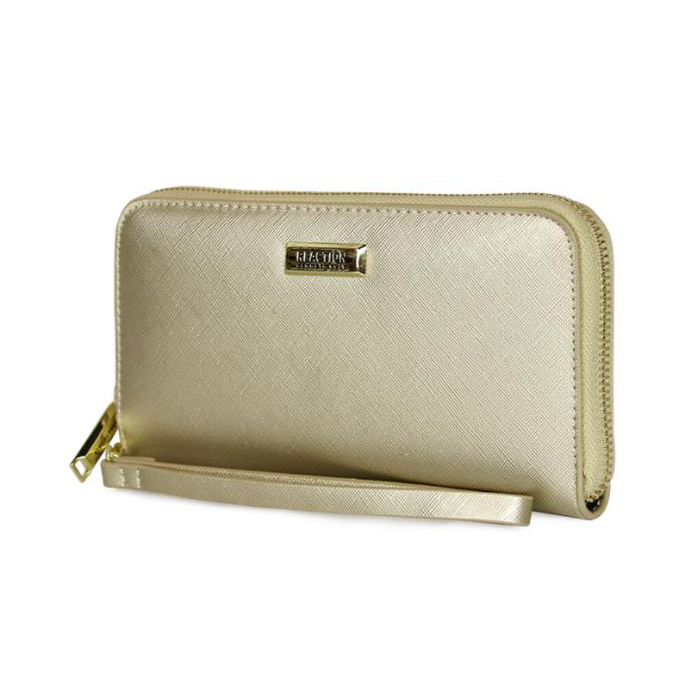 2 Billeteras De Mujer Jaeda Negra Y Gold Kenneth Cole image number 3.0