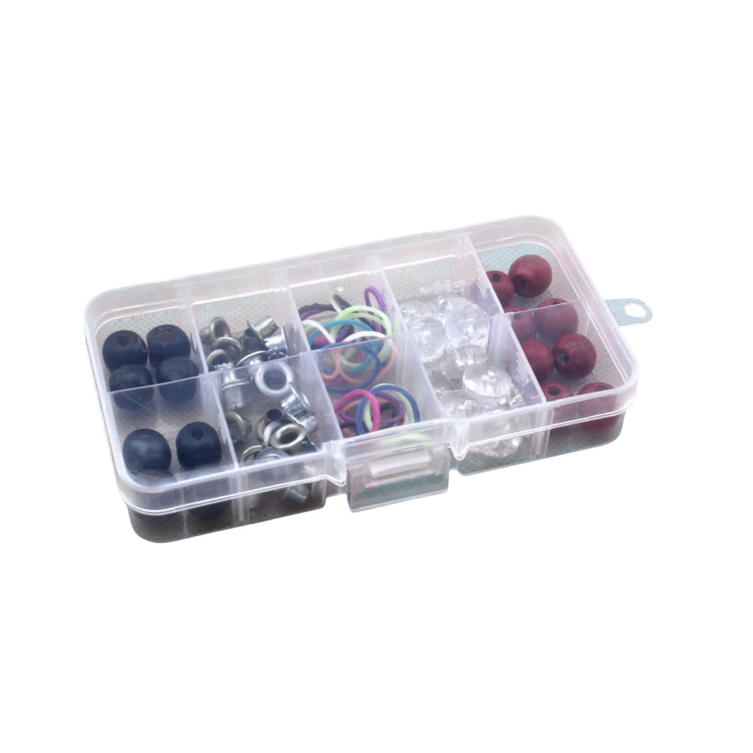 Caja Organizadora Peque&ntilde;a Tapa 10 Compartimentos Almacenamiento image number 4.0