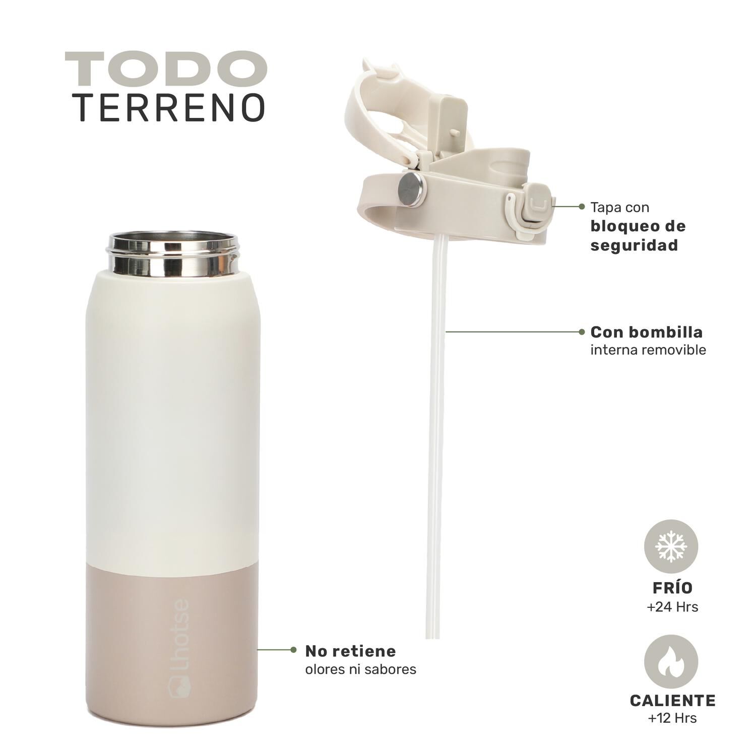 Termo Botella Termica Acero Inox Hydrotek 750ml 2-1 Lhotse image number 4.0