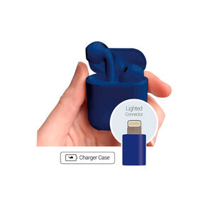Audífonos Bluetooth Air Charge Touch Azul Mlab 8916 In-ear