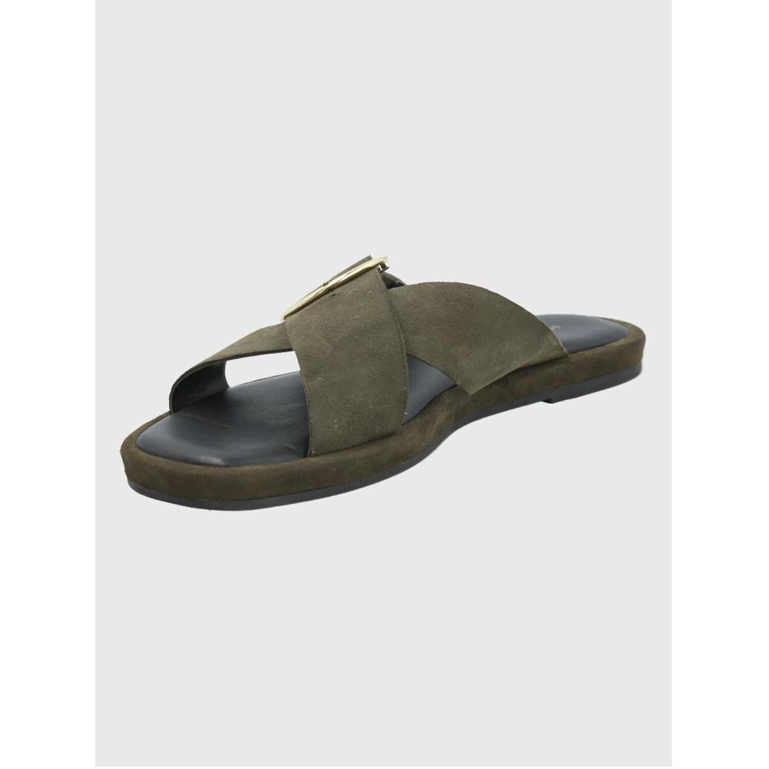 Sandalia Mujer Hush Puppies Bernard Verde image number 3.0
