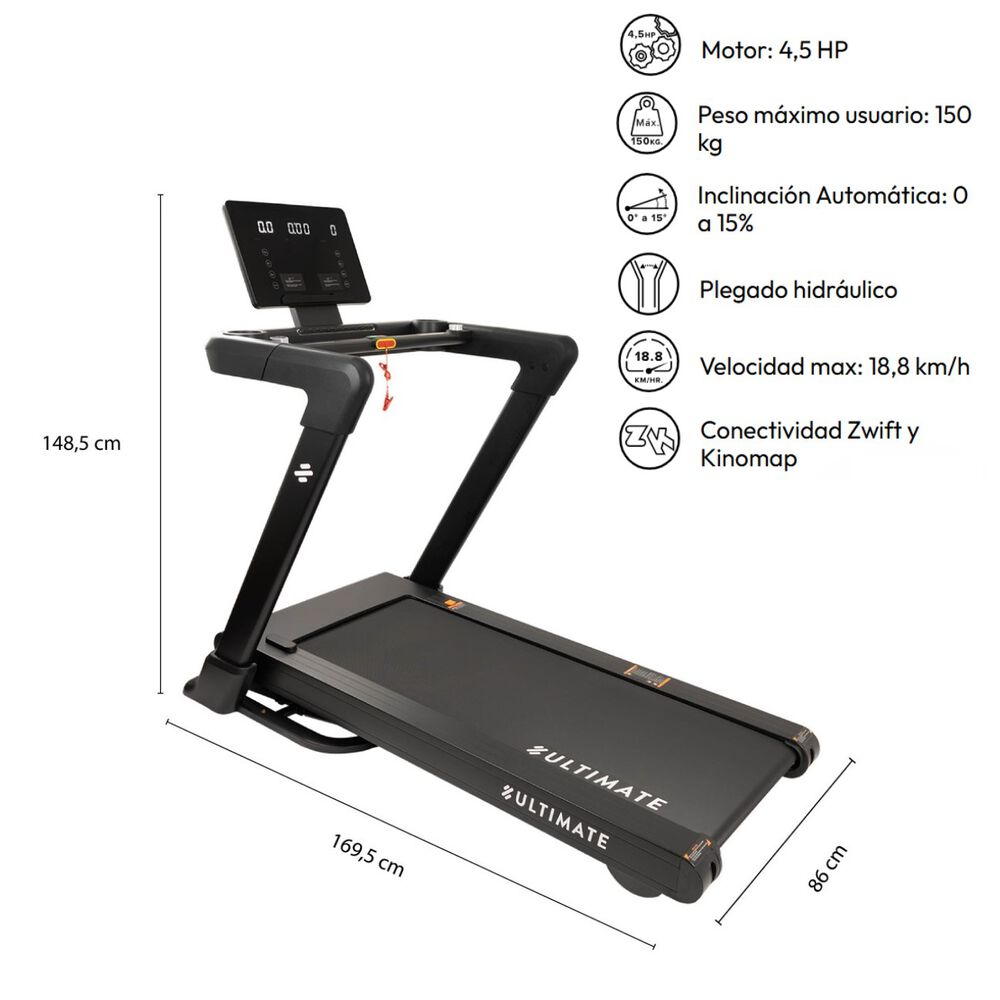 Trotadora El&eacute;ctrica P720 Smart 2.0 Premium image number 8.0