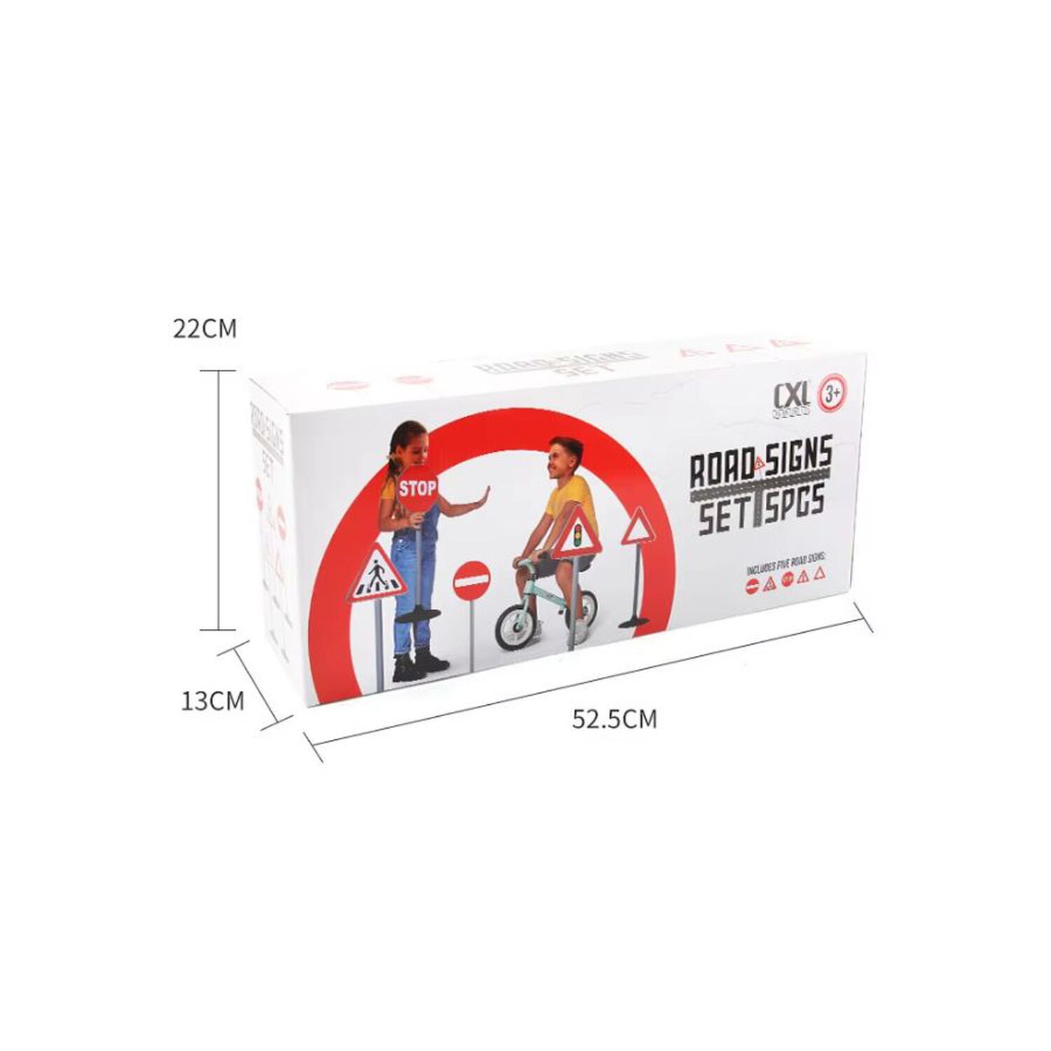 Se&ntilde;ales De Tr&aacute;fico 5 Piezas Para Ni&ntilde;os 70 Cm image number 5.0