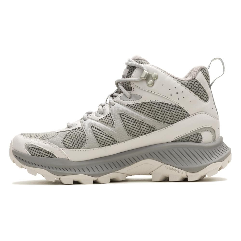 Bot&iacute;n Outdoor Mujer Merrell Tempo Exp Mid Gris Waterproof image number 2.0