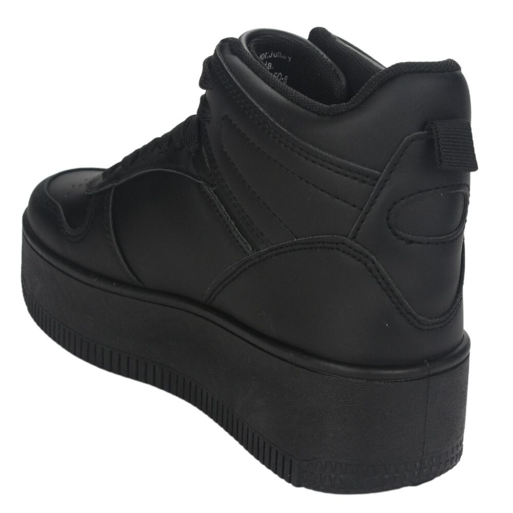 Zapatilla Chalada Mujer Metta-8 Negro Plataforma image number 3.0