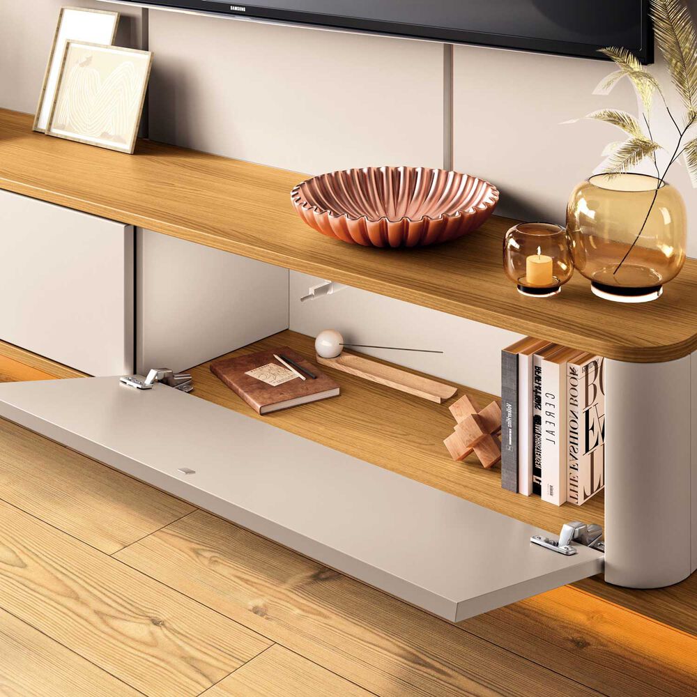 Home Panel Provenza 1.8 Tv 70" Off White Cinamomo image number 2.0