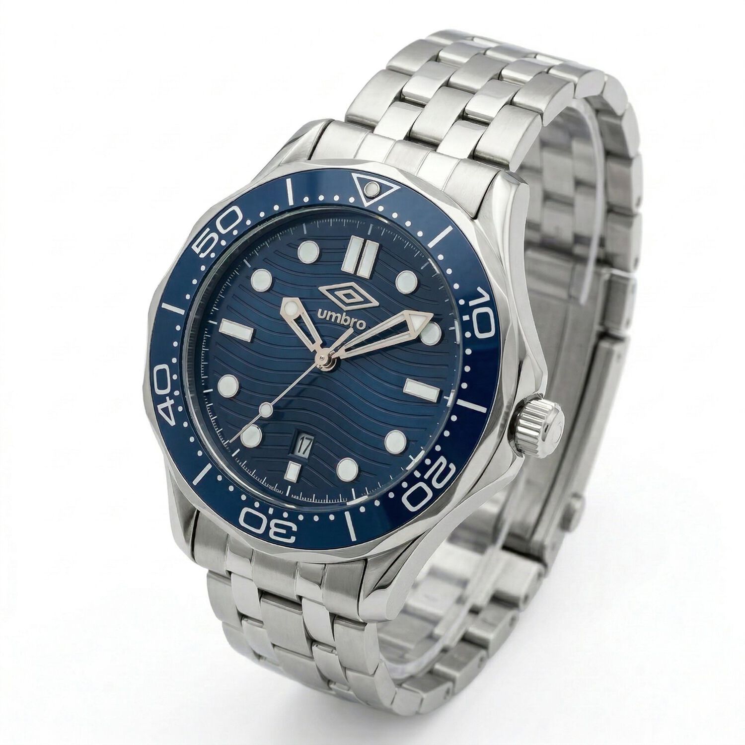 Reloj An&aacute;logo Hombre Umbro Plus Plateado Umbp-1500-186 image number 1.0