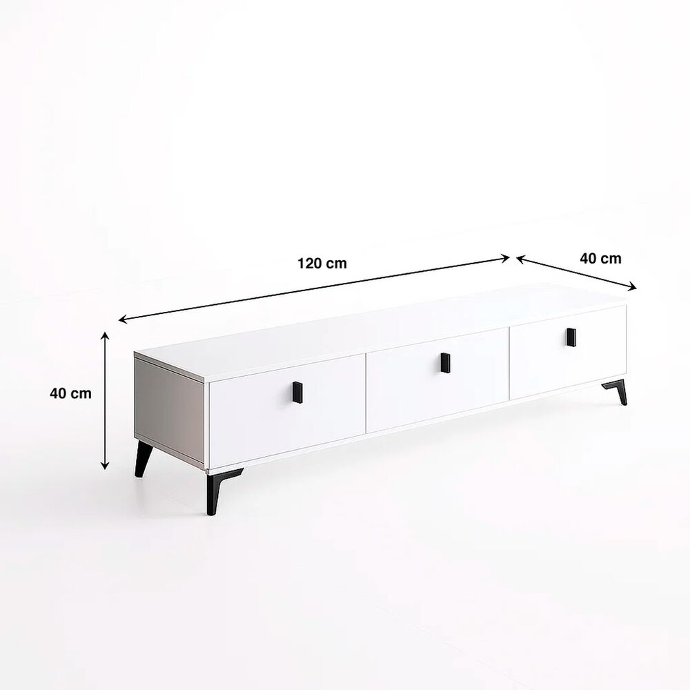 Rack De Tv O Buffet Con Cajones Alpine image number 3.0