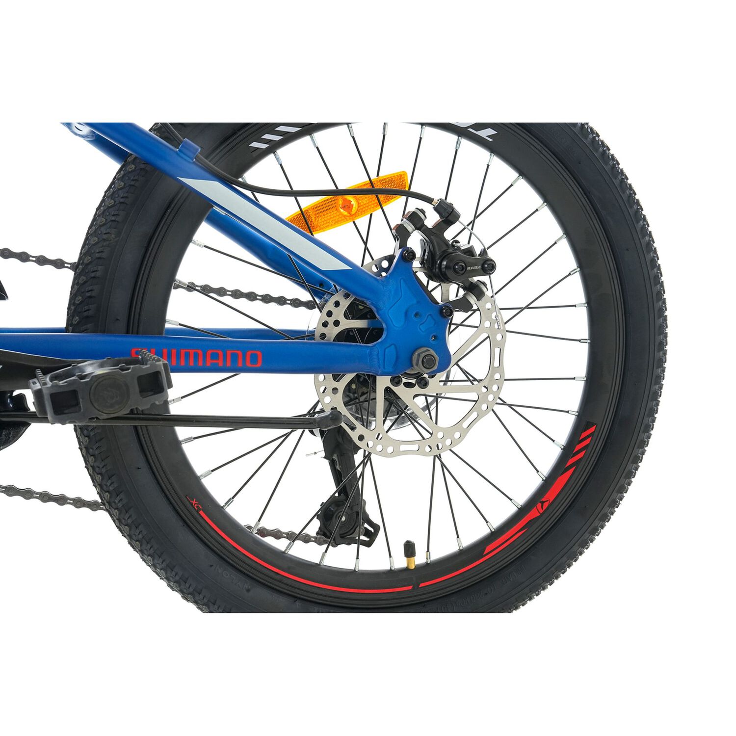 Bicicleta Totem Mtb Aro 20 Modelo Storm Azul image number 2.0