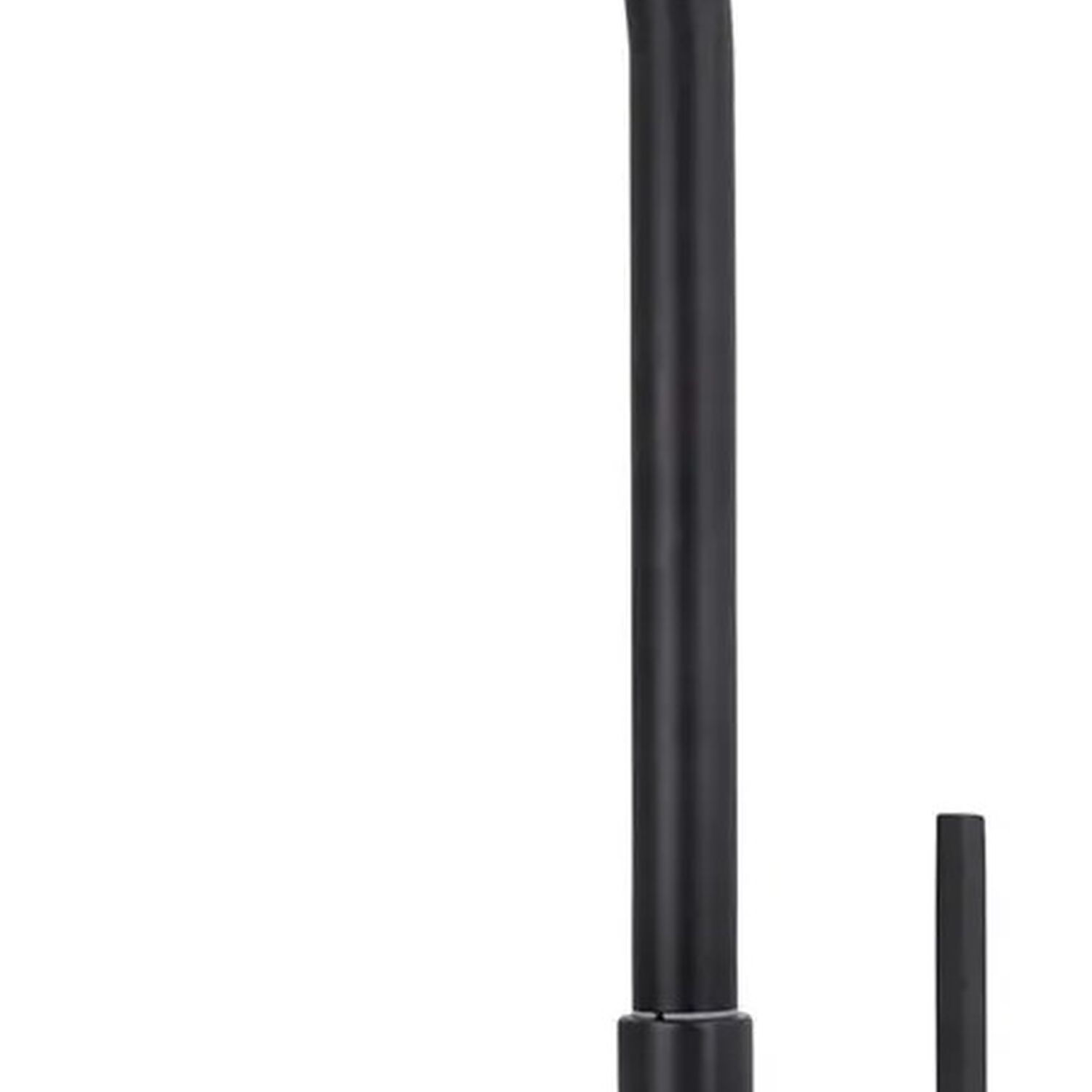 Llave Grifo Monomando Para Lavaplatos Modelo Ravello Marca Stretto 5 A&ntilde;os De Garantia Eficiencia Hidrica Negro Mate image number 2.0