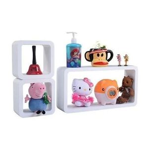 Set 3 Repisas Estante Flotantes Decorativo Moderno