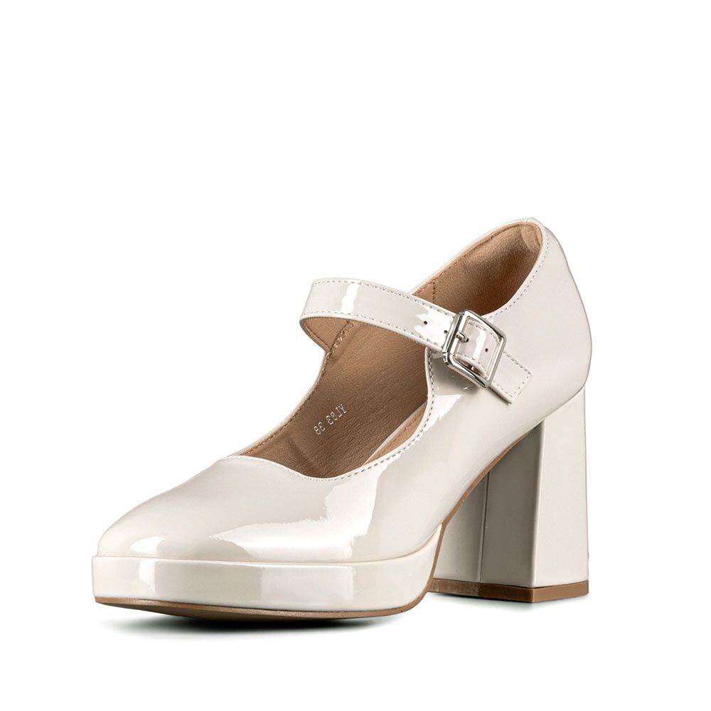 Zapato Mary Jane Tacones Elegante Charol Mujer Weide Yl83 image number 4.0