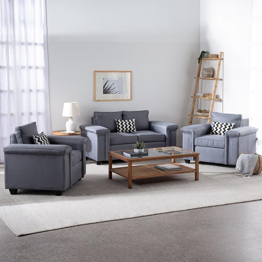 Juego De Living Mons Sicilia / 4 Cuerpos image number 0.0