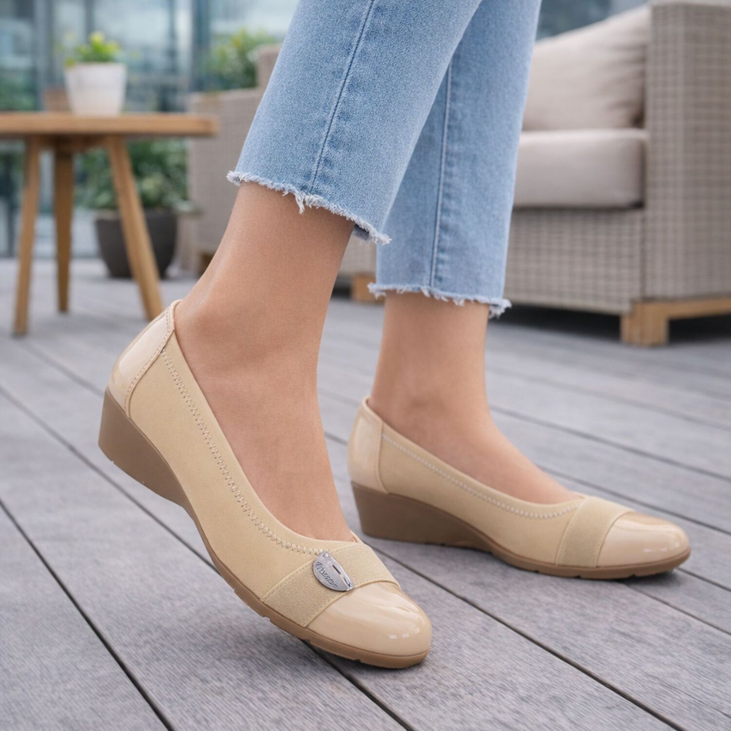Ballerina Eircon Beige Alquimia image number 5.0