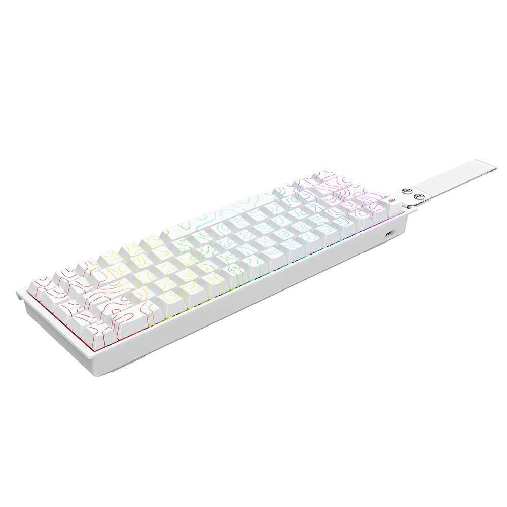Teclado Mec&aacute;nico Gamer Compacto Rgb Kb922lb Blanco Havit image number 3.0