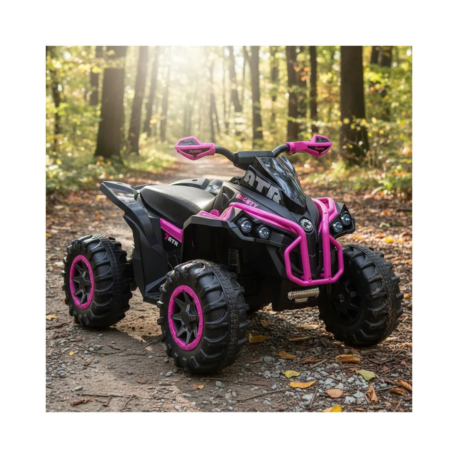 Cuadrimoto A Bater&iacute;a Sport Road Rosa Bebesit image number 1.0