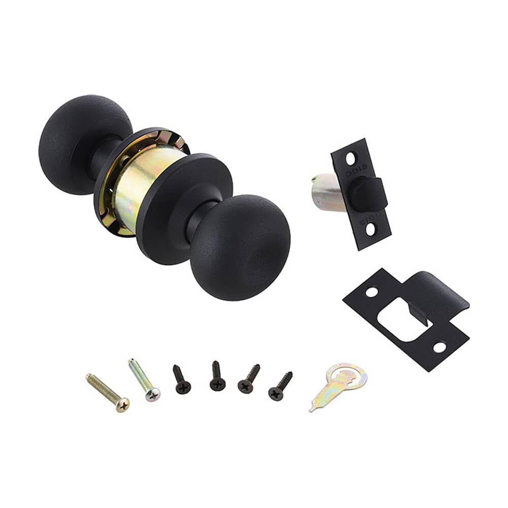 Cerradura Cil&iacute;ndrica Odis 206 Simple Paso - Negro image number 4.0