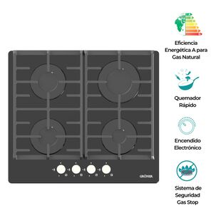 Encimera A Gas Gr&ouml;ner Vitro 4q