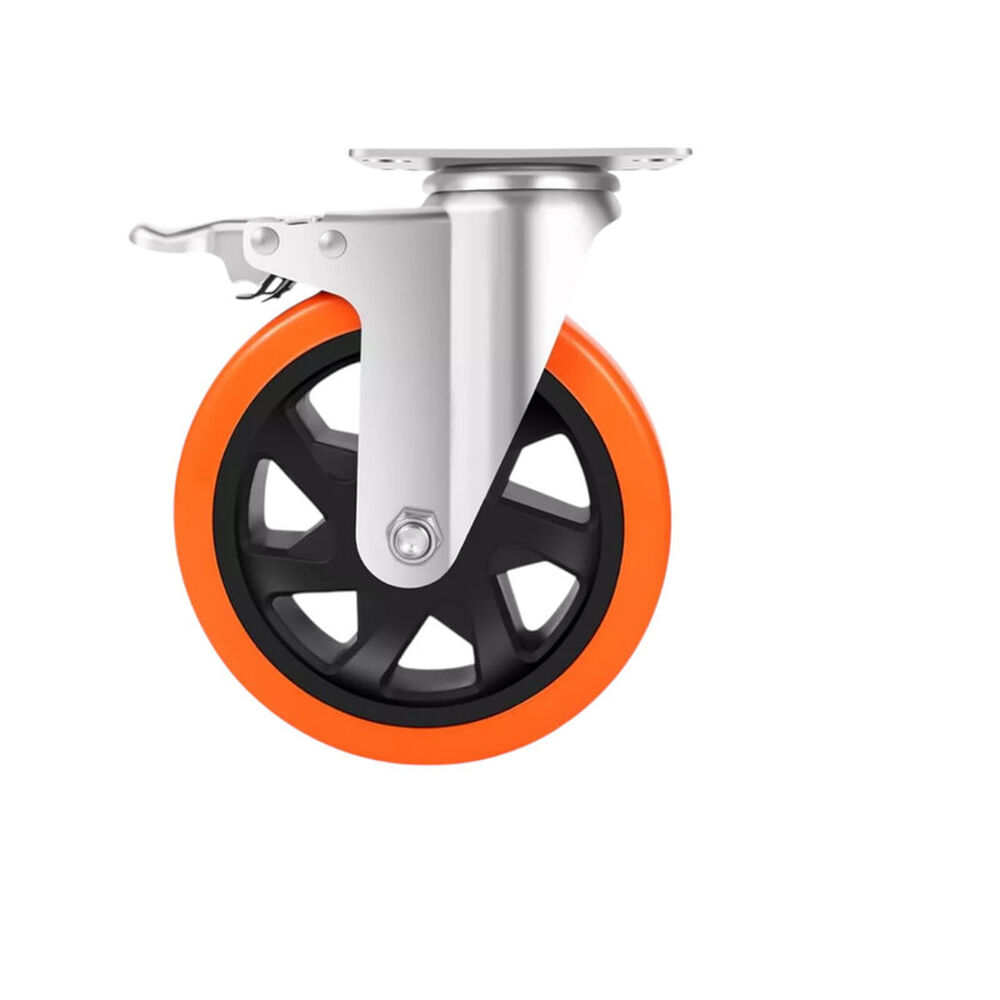 Set X4 Ruedas De 4 Pulgada Giratoria Para Muebles Con Frenos image number 3.0