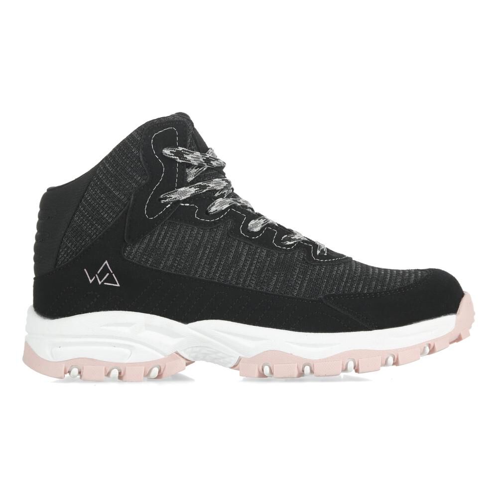 Zapatilla Outdoor Mujer Wetland Negro image number 2.0