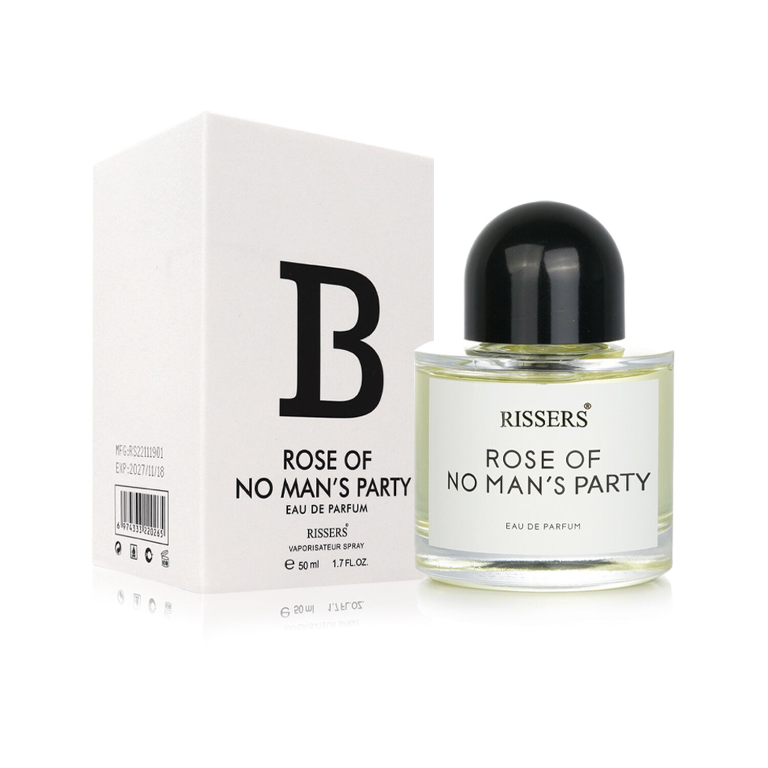 Perfume Diario Notas De Rosas No Mans Party 50ml. image number 0.0