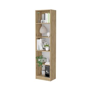 Librero Estante 5 Repisas Melamina Fm-018