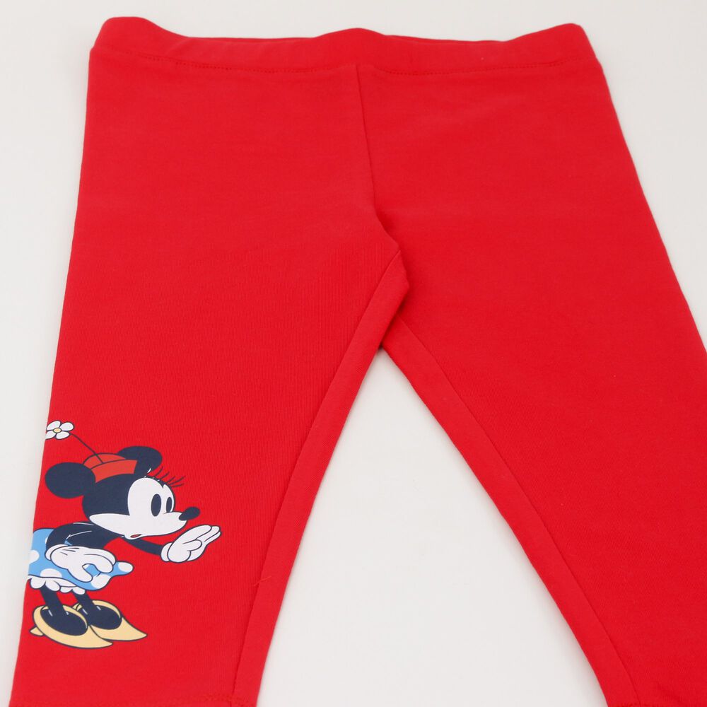 Conjunto Ni&ntilde;a Rayas Minnie Mouse Blanco Disney image number 3.0