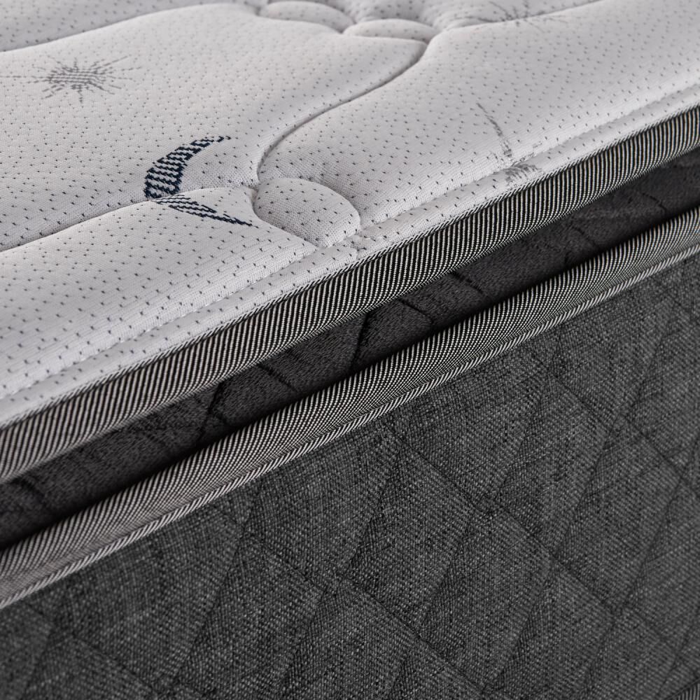 Cama Europea Celta Astral / King / Base Dividida + Respaldo image number 4.0