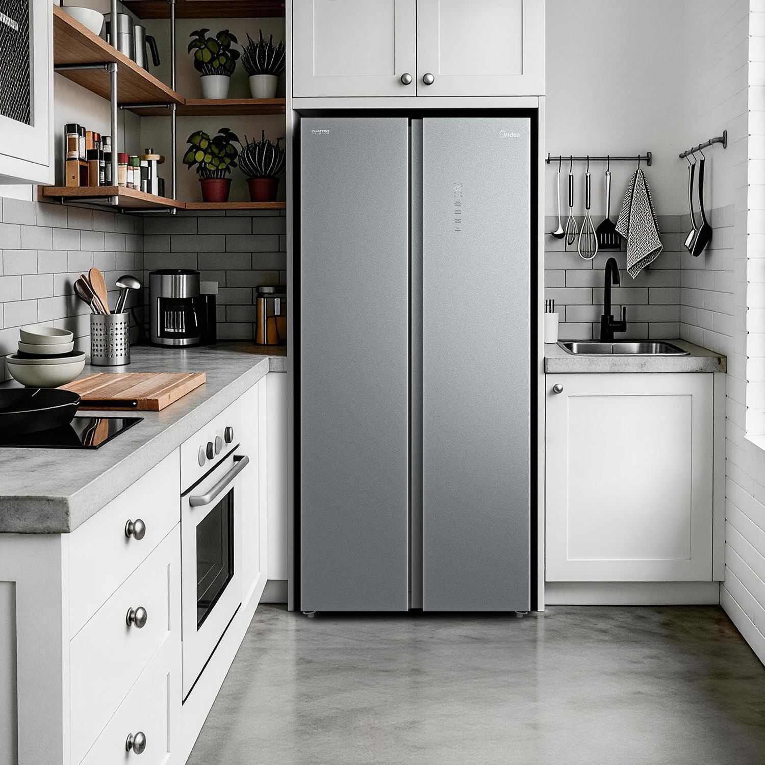 Refrigerador Side By Side Midea Mdrs629fge50 / No Frost / 461 Litros / E image number 13.0
