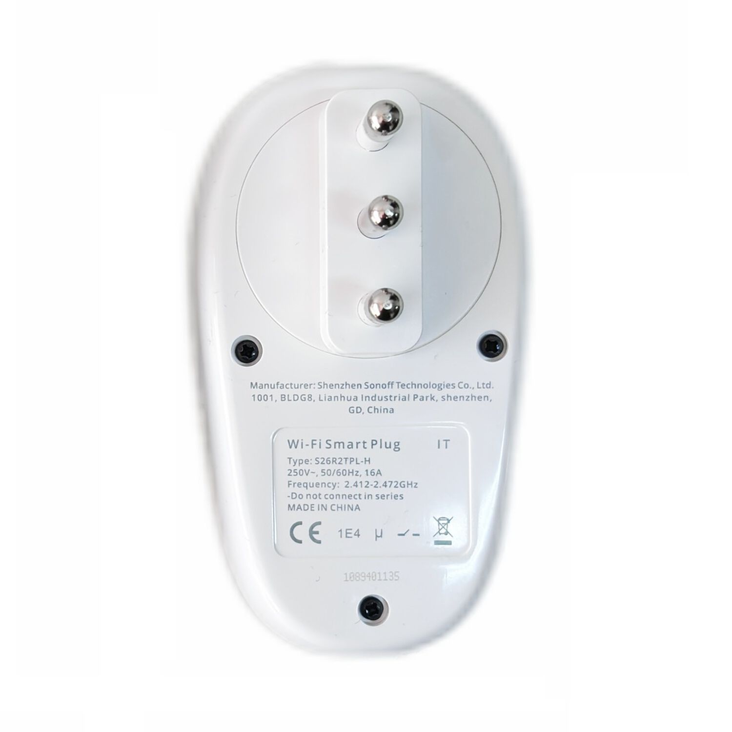 Enchufe Wifi Sonoff S26 R2 4000w/16a image number 1.0