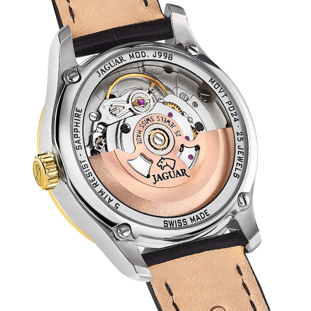 Reloj J998/a Jaguar Swiss Blanco Mujer Automático image number 2.0