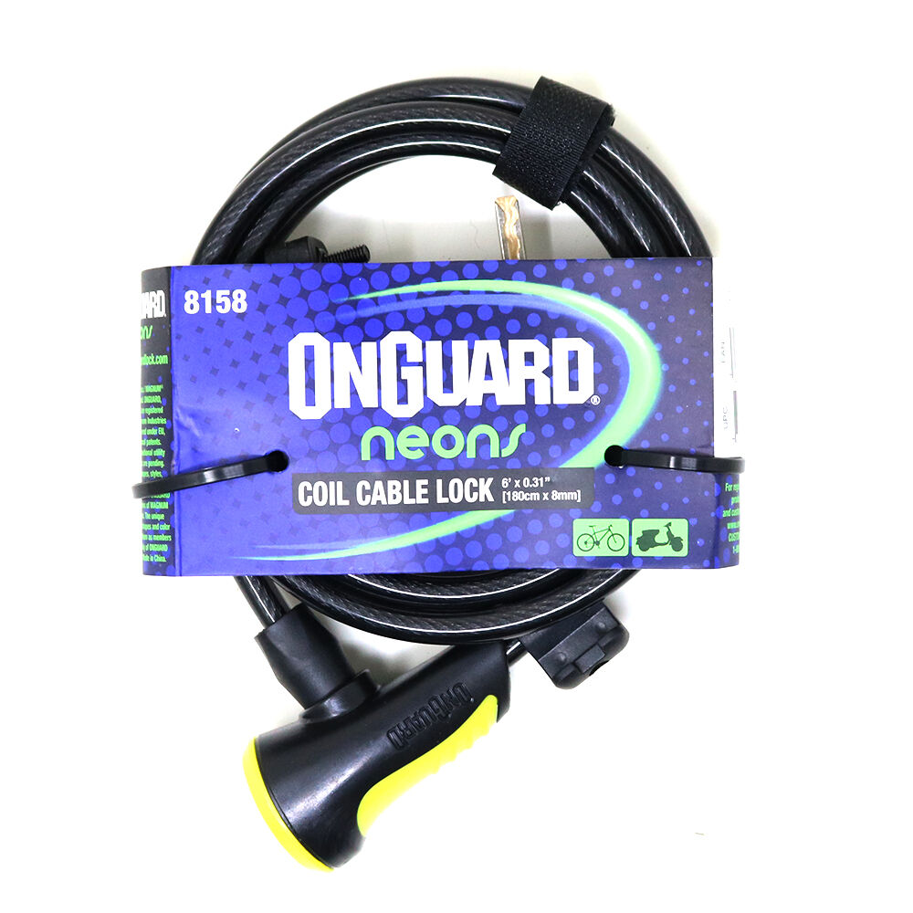 Candado Onguard Llave Espiral Ns Coil 180cmx8mm image number 3.0