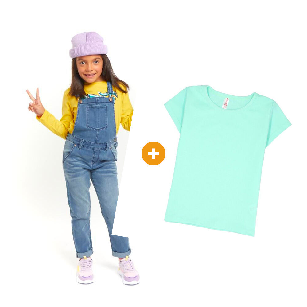 Pack Polera + Jardinera Topsis 4 Años image number 0.0