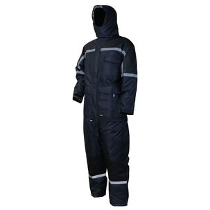 Buzo Térmico Azul/negro Forro Franela